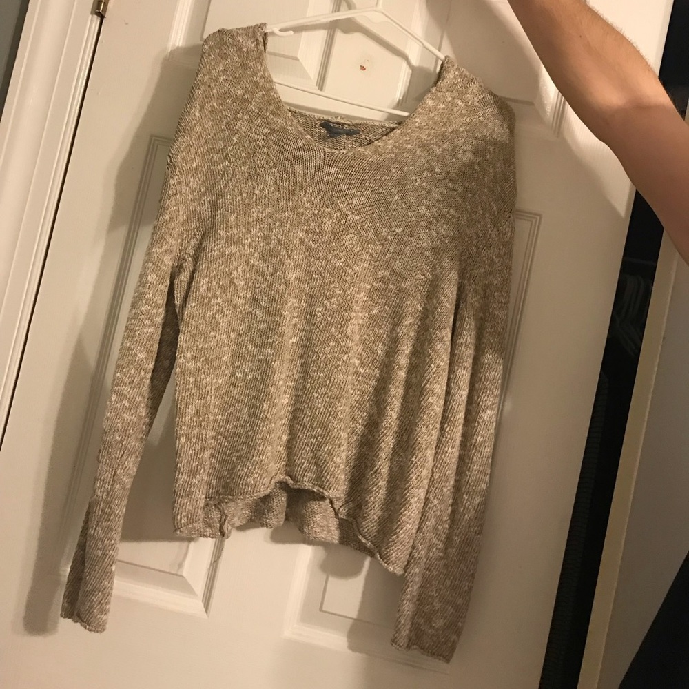 Tan sweater